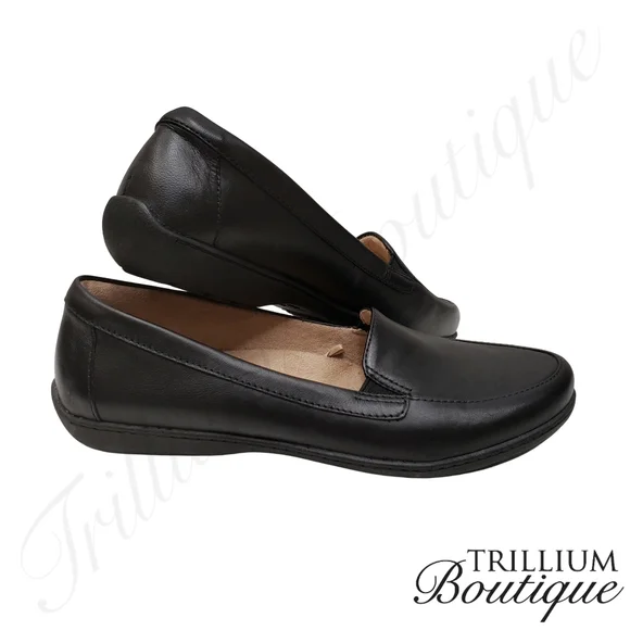 SOUL Naturalizer Zapato Loafer Black New in Box Leather Upper - Picture 7 of 13